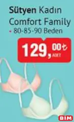 COMFORT FAMİLY SÜTYEN KADIN
